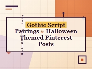 Hauntingly Elegant Gothic Fonts for Halloween