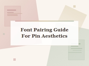 Mastering Font Pairings for Balanced Pin Designs